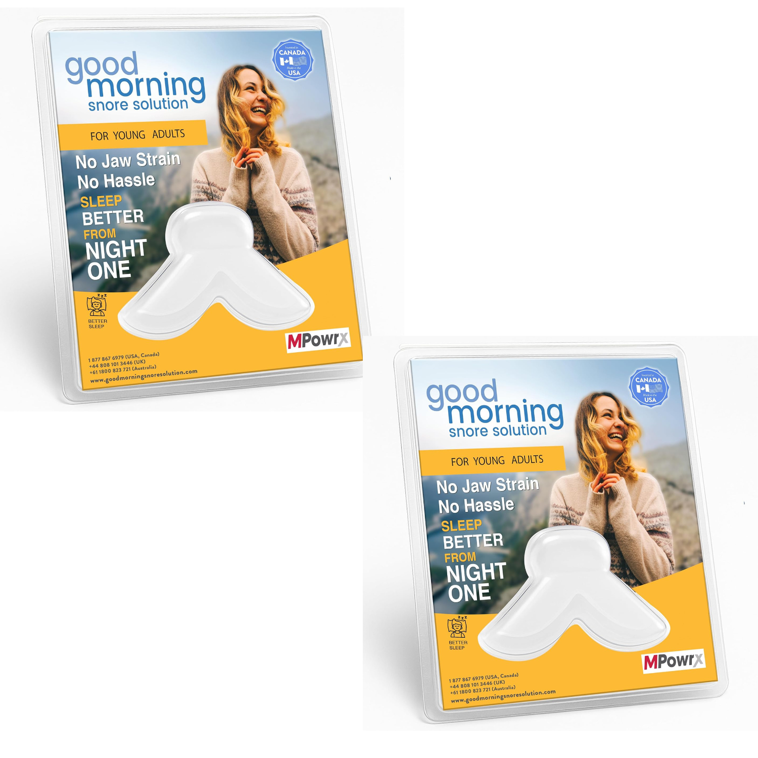 Good Morning Snore Solution® Young or Smaller Adult MultiPack