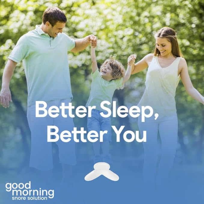male and female couple walking with child in center, enjoying the day.  Better Sleep, Better You!