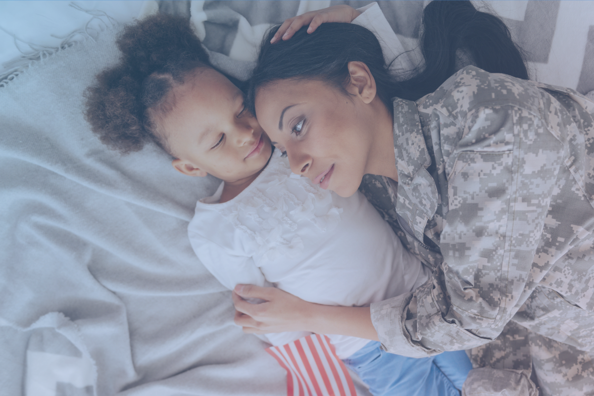 military sleep method mother and child