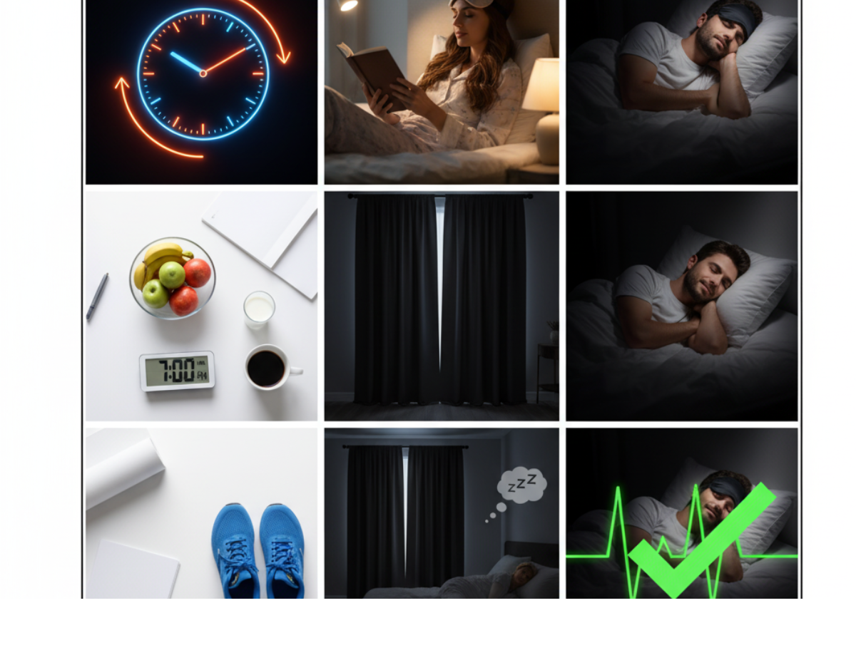 the adjustment of the body's circadian rhythm