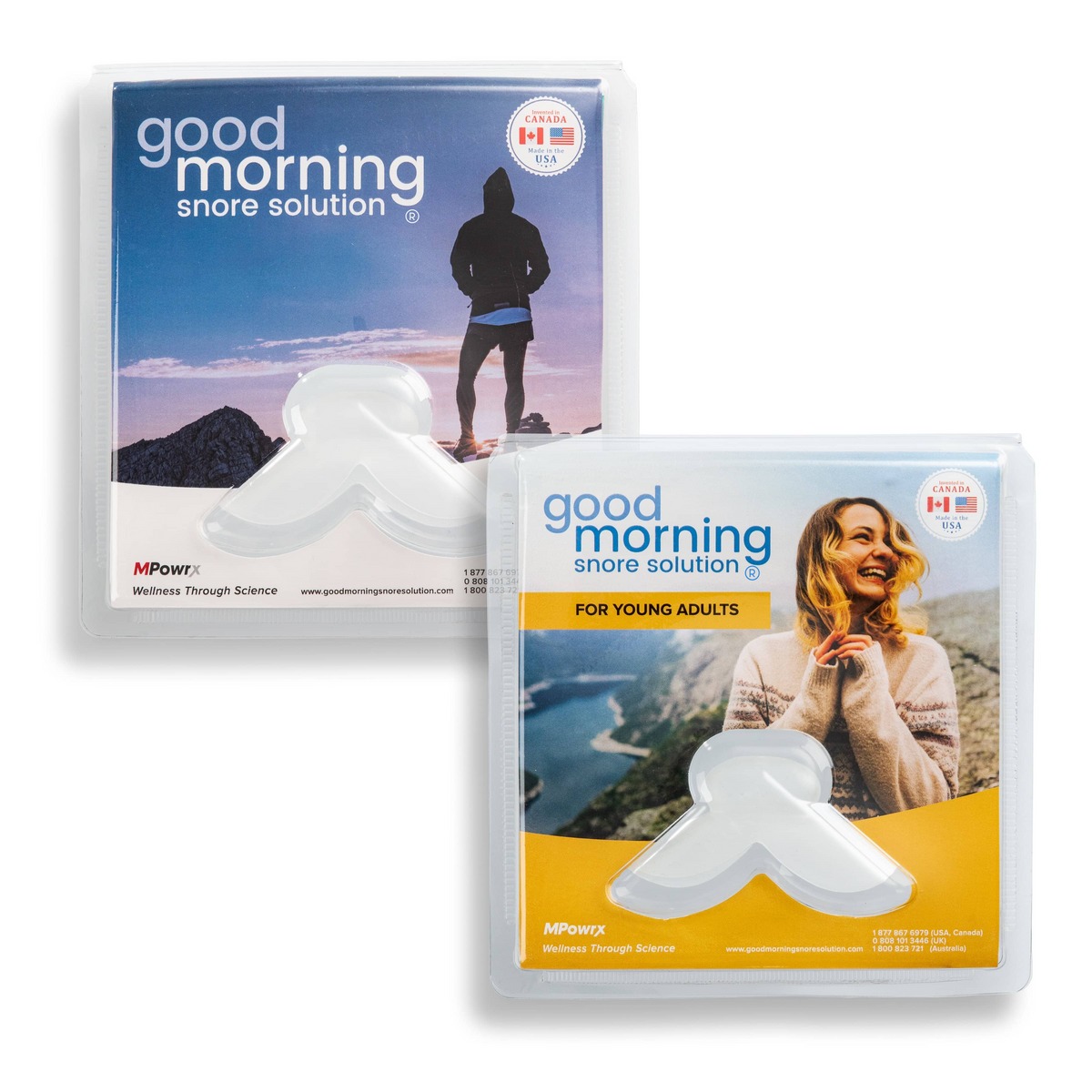 Good Morning Snore Solution® Two Size Starter Pack