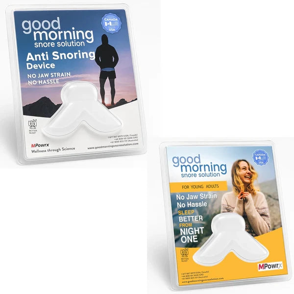 Good Morning Snore Solution Bundle (2-Pack): Regular + Small