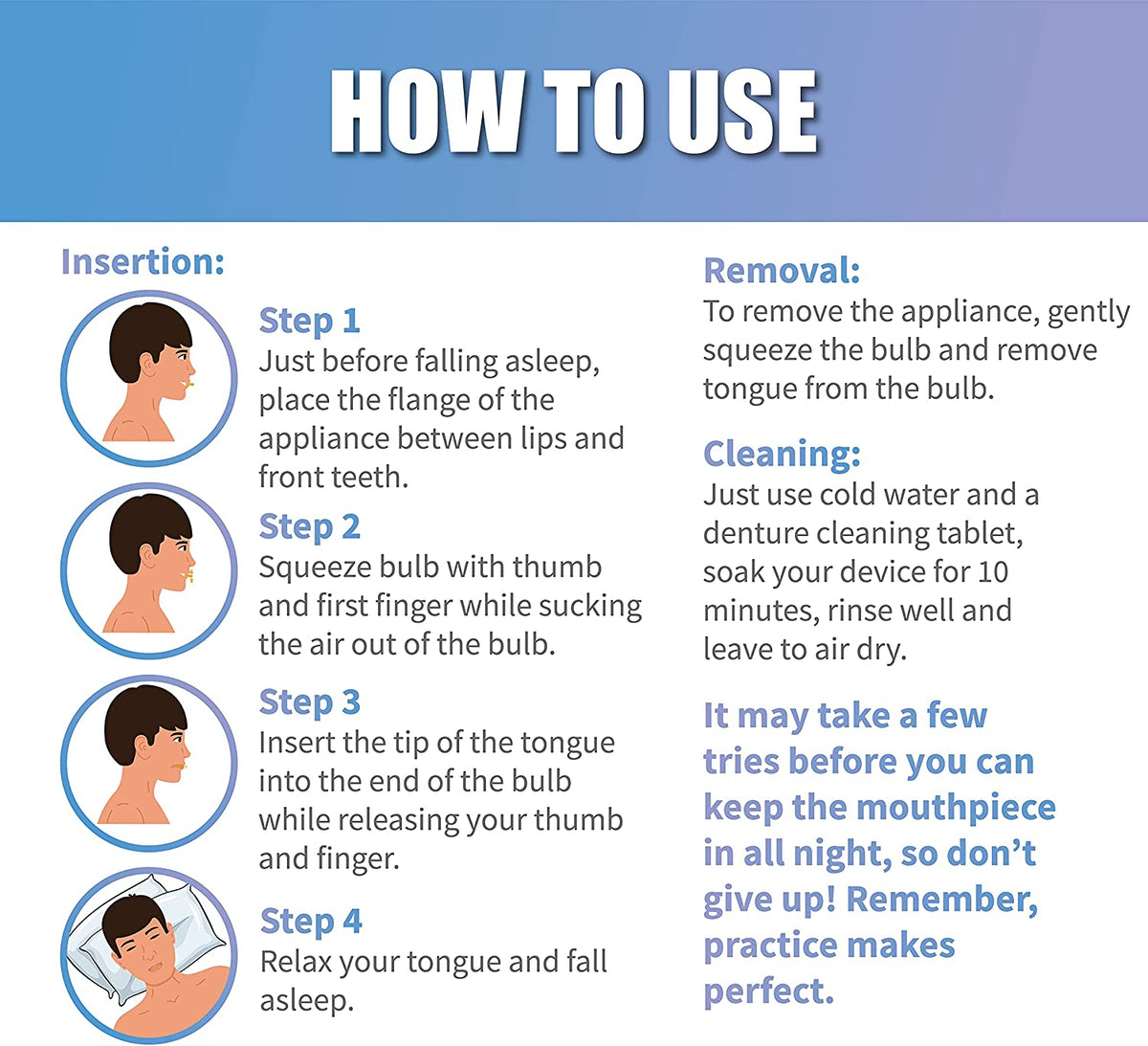How to use in 4 easy steps