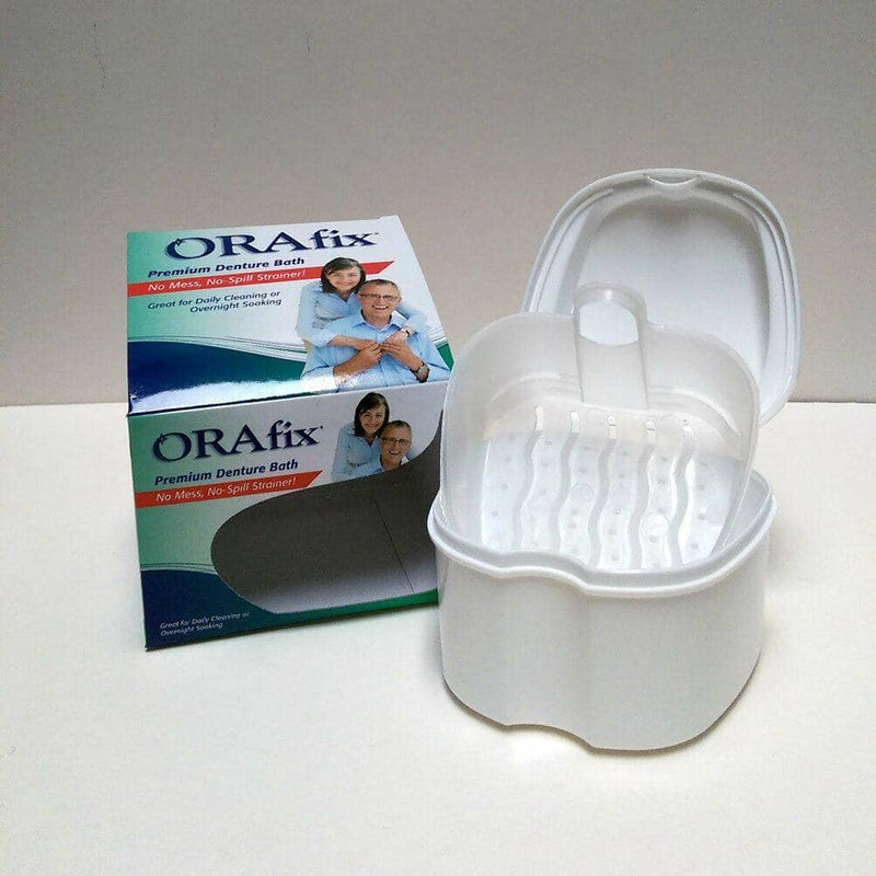 Mouthpiece Cleaning Bath Package with Strainer