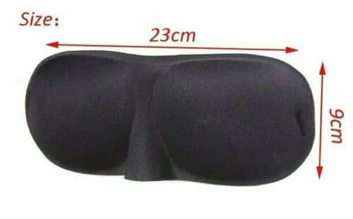 measurement of sleep mask